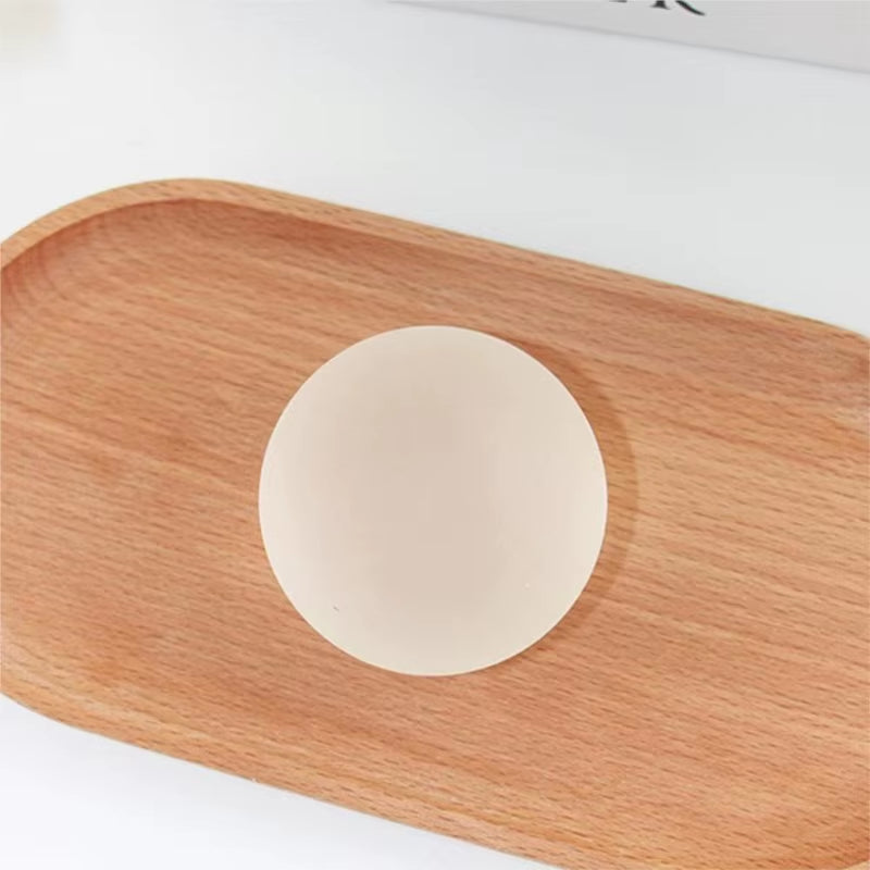 Frosted Transparent Anti-Stress Ball - Flexible Decompression Toy for Stress Relief and Relaxation