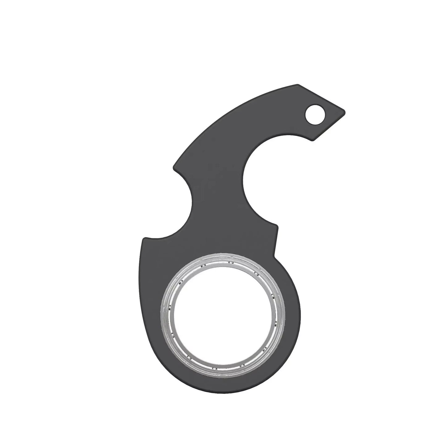 Creative Luminous Keychain Spinner Stress Toy Keychain Metal Toy Kid Fingertip Spinning Keyring Relieve Anxiety Party Gift